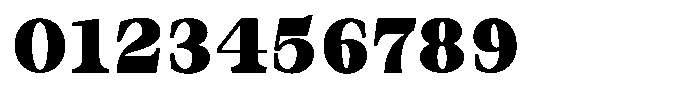 Bravellion Extra Black Font OTHER CHARS
