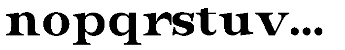 Bravellion Extra Bold Expanded Font LOWERCASE
