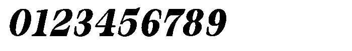 Bravellion Extra Bold Extra Condensed Italic Font OTHER CHARS