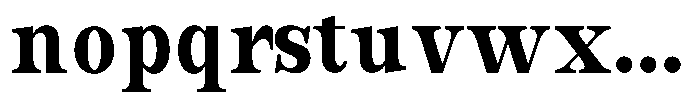 Bravellion Extra Bold Extra Condensed Font LOWERCASE