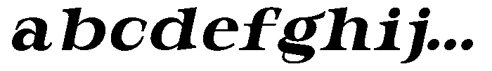 Bravellion Extra Bold Extra Exp Italic FONT