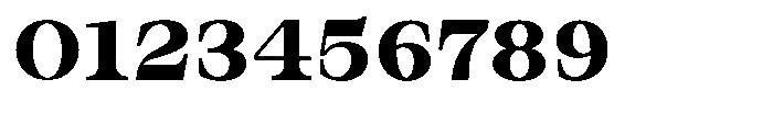 Bravellion Extra Bold Extra Expanded Font OTHER CHARS