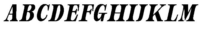 Bravellion Extra Bold Ult Condensed Italic Font UPPERCASE