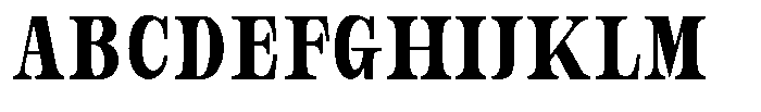 Bravellion Extra Bold Ultra Condensed Font UPPERCASE