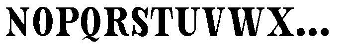 Bravellion Extra Bold Ultra Condensed Font UPPERCASE