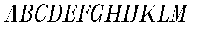 Bravellion Extra Condensed Italic Font UPPERCASE