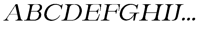 Bravellion Extra Expanded Italic Font UPPERCASE