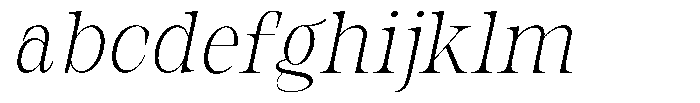 Bravellion Extra Light Condensed Italic FONT