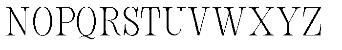 Bravellion Extra Light Condensed Font UPPERCASE