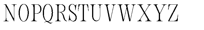 Bravellion Extra Light Extra Condensed Font UPPERCASE