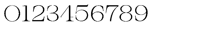 Bravellion Extra Light Extra Expanded Font OTHER CHARS