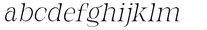Bravellion Extra Light Sem Condensed Italic FONT