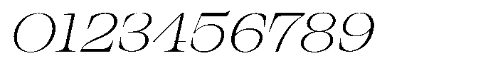 Bravellion Extra Light Ult Exp Italic Font OTHER CHARS