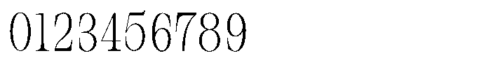 Bravellion Extra Light Ultra Condensed Font OTHER CHARS