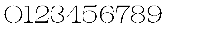 Bravellion Extra Light Ultra Expanded Font OTHER CHARS