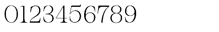 Bravellion Extra Light Font OTHER CHARS