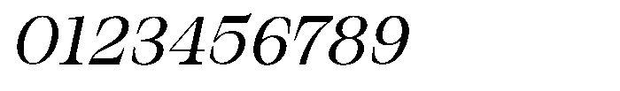Bravellion Italic Font OTHER CHARS