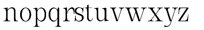 Bravellion Light Condensed Font LOWERCASE