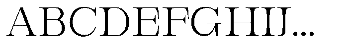Bravellion Light Expanded Font UPPERCASE