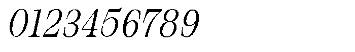 Bravellion Light Extra Condensed Italic Font OTHER CHARS