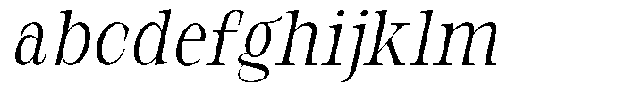 Bravellion Light Extra Condensed Italic FONT