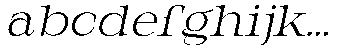 Bravellion Light Extra Expanded Italic FONT