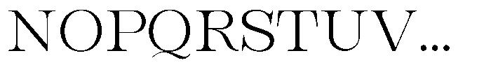 Bravellion Light Extra Expanded Font UPPERCASE