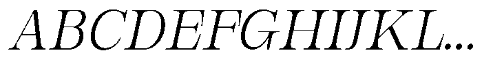Bravellion Light Italic Font UPPERCASE