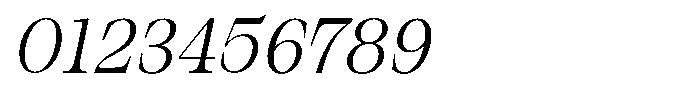 Bravellion Light Semi Condensed Italic Font OTHER CHARS