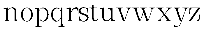 Bravellion Light Semi Condensed Font LOWERCASE
