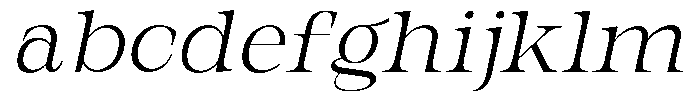 Bravellion Light Semi Expanded Italic FONT