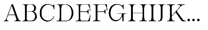 Bravellion Light Semi Expanded Font UPPERCASE