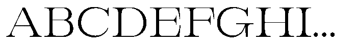 Bravellion Light Ultra Expanded Font UPPERCASE
