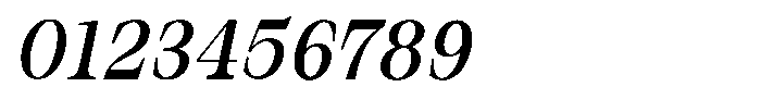 Bravellion Medium Condensed Italic Font OTHER CHARS