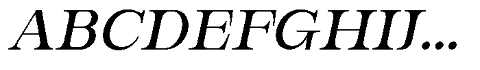 Bravellion Medium Expanded Italic Font UPPERCASE
