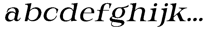 Bravellion Medium Expanded Italic FONT