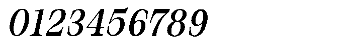 Bravellion Medium Extra Condensed Italic Font OTHER CHARS