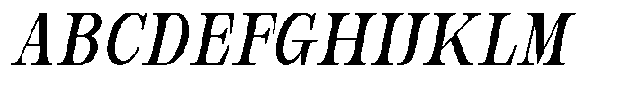 Bravellion Medium Extra Condensed Italic Font UPPERCASE