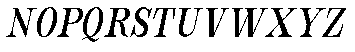 Bravellion Medium Extra Condensed Italic Font UPPERCASE