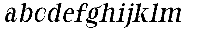 Bravellion Medium Extra Condensed Italic FONT