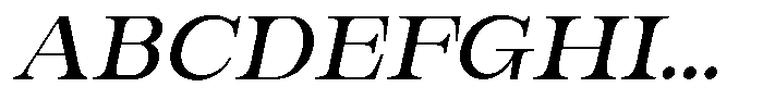 Bravellion Medium Extra Expanded Italic Font UPPERCASE