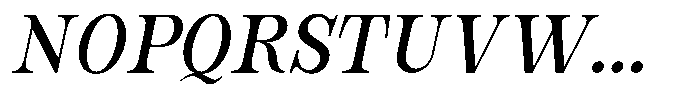 Bravellion Medium Semi Condensed Italic Font UPPERCASE