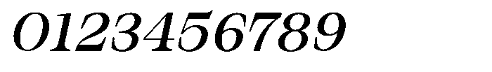 Bravellion Medium Semi Expanded Italic Font OTHER CHARS