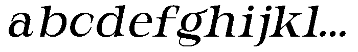 Bravellion Medium Semi Expanded Italic FONT