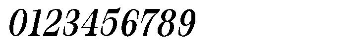 Bravellion Medium Ultra Condensed Italic Font OTHER CHARS
