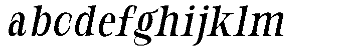 Bravellion Medium Ultra Condensed Italic FONT