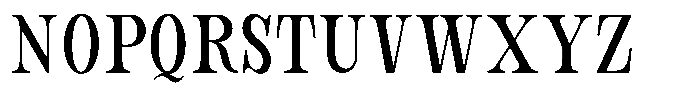 Bravellion Medium Ultra Condensed Font UPPERCASE