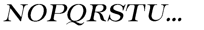 Bravellion Medium Ultra Expanded Italic Font UPPERCASE