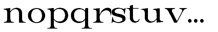 Bravellion Medium Ultra Expanded Font LOWERCASE