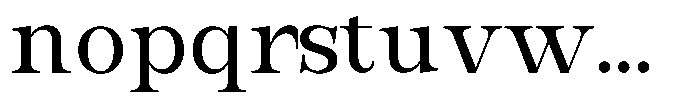 Bravellion Medium Font LOWERCASE